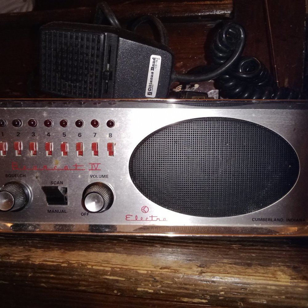VTG Electra Bearcat IV BC 4 Police Scanner Antenna Radio Receiver